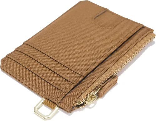 Miniatura 11 de Carhartt Cartera casual de nailon con cremallera para tarjetas para mujer