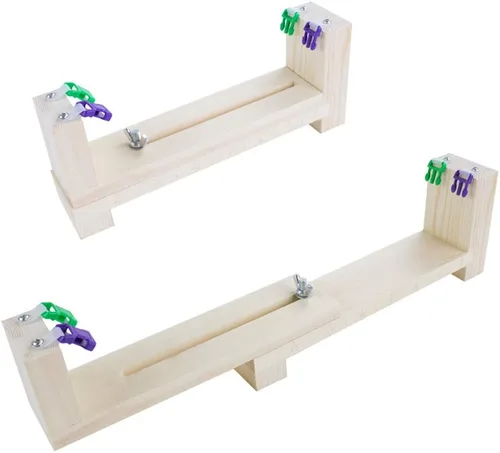Miniatura 3 de Fabricante de pulseras de cuerda de paracaídas de longitud ajustable, plantilla de marco de madera, kit de herramientas de bricolaje para trenzar