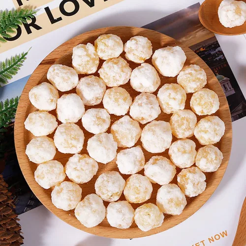 Miniatura 2 de Semillas de loto de azúcar 190g/6.7oz, semillas de loto de azúcar listas para comer, aperitivos, dulces, ricos en nutrición.
