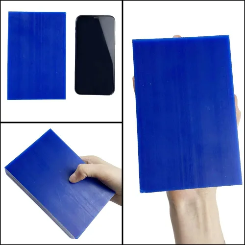 Miniatura 4 de Bloque de cera para tallar cera perdida, herramienta de moldeo de joyería, molde para esculpir 1 libra (bloque de cera azul)