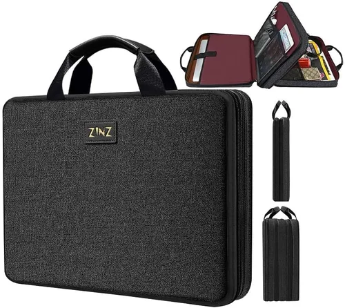 Miniatura 15 de ZINZ Funda delgada expandible para laptop 13, 13.3 y 14, compatible con MacBook Air/Pro 13-14 M1 M2 M3 M4 M5 2021-2023 Pro, 13.5 Surface Laptop 4/3