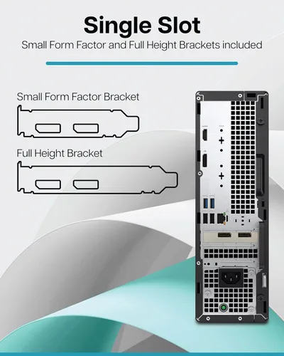 Miniatura 5 de VISIONTEK Tarjeta gráfica AMD Radeon RX 550 SFF con ventilador único de 4 GB GDDR5 PCIE 3.0