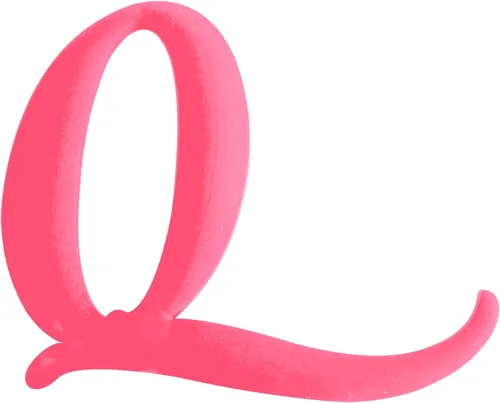 Miniatura 10 de wish young 3PCS Letter Charms Compatible with Bogg Bags,2.75 in Large Size Bag Inserts Accessories Decorative Charm for Beach Bag (Hot pink, R)
