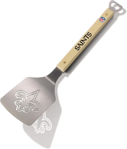 Miniatura 16 de YouTheFan NFL Sportula (espátula) de acero inoxidable de 18 pulgadas con abrebotellas