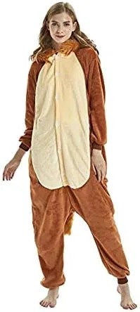 Miniatura 5 de Pijama unisex para adultos, para disfraz de león, disfraz de Halloween