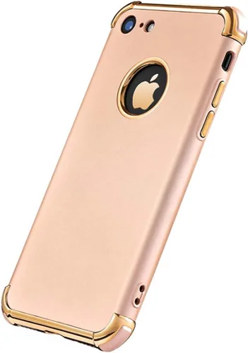 Miniatura 9 de Funda para iPhone 7, iPhone 8, funda ultra fina, flexible, suave, mate, lujosa, 3 en 1, delgada, galvanizada, a prueba de golpes, compatible