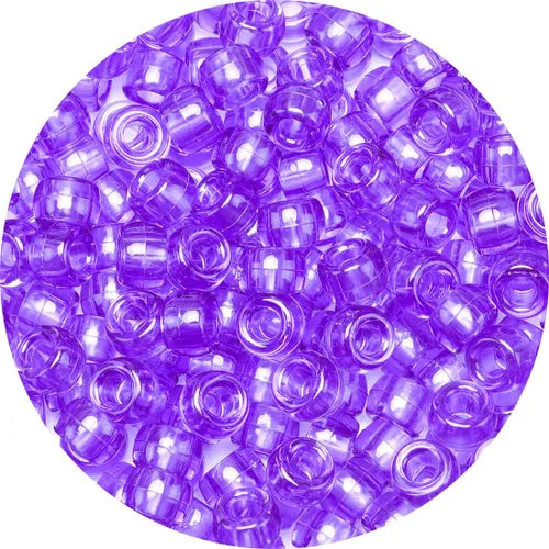 Miniatura 16 de Eppingwin 1000 cuentas de poni, cuentas, cuentas grandes de 0.24 x 0.35 pulgadas, cuentas para el cabello, cuentas para trenzas de cabello, cuentas