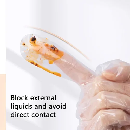 Miniatura 8 de 50 guantes de plástico desechables para inseminación veterinaria, rectal, brazo completo, de plástico, de 35.5 pulgadas, para veterinarios, limpieza