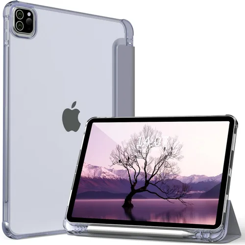 Miniatura 11 de Kenke - Funda para iPad Pro de 11 pulgadas 4ª/3ª/2ª/1ª generación 2022/2021/2020/2018 con soporte para carga de segundo lápiz con soporte