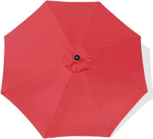 Miniatura 9 de ontheway 11FT Patio Umbrella Enhanced Replacement Canopy Market Table 8 Ribs Umbrella Canopy