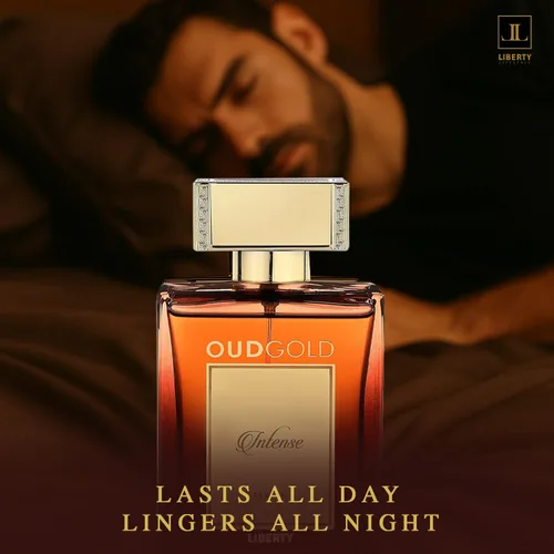 Miniatura 3 de Liberty Luxury OudGold Perfume Francés Intenso para Hombres – Fragancia Amaderada para hombres, Aroma Audaz y Duradero para Confianza y Prestigio