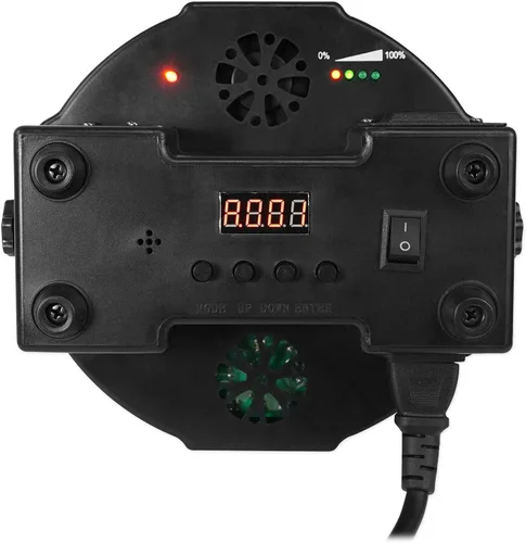 Miniatura 5 de RocRockville Best PAR 50 - Par recargable de 24 W, DMX inalámbrico, 6 en 1 RGBWA+LED UV, batería de 4400 mAh, para DJs e iluminación de eventos, 2