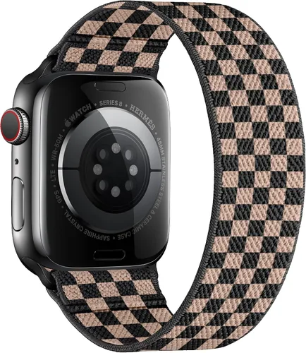 Miniatura 18 de Correas elásticas Solo Loop compatibles con Apple Watch de 38mm 40mm 41mm, trenzadas, de nailon, para mujeres y hombres, para iWatch Series
