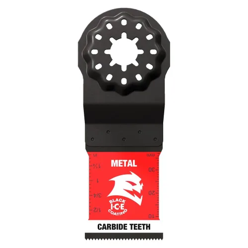 Diablo Amped Steel Demon Starlock - Hoja oscilante de dientes de carburo para metal, ancho de corte de 1-1/4 pulgadas, profundidad de corte de 1-1/2