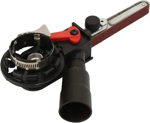 Amoladora angular Lijadora de banda Mini Lijadora de correa Lijadora de correa Adaptador de lijadora de correa para amoladora angular eléctrica (M14)
