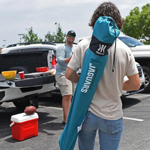 Miniatura 8 de Kijaro Silla plegable para fanático deportivo, 26" L x 35.5" W x 37" H, Jacksonville Jaguars