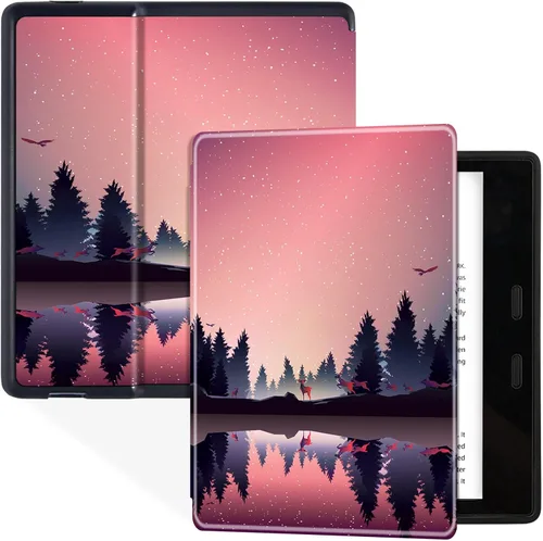 Miniatura 10 de Funda suave para Kindle Oasis (10ª generación, versión 2019 y 9ª generación, versión 2017) – Funda protectora delgada y ligera con apagado