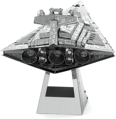 Miniatura 3 de Metal Earth Star Wars Imperial Star Destroyer 3D Kit de modelo de metal Fascinations