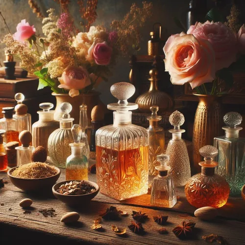 Miniatura 5 de The Parfumerie Botella de aceite de perfume Red Rose Attar grado A, sin alcohol, 1/3 oz (0.3 fl oz de Rollon)