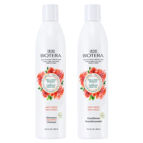 Miniatura 11 de Biotera Anti Frizz Smoothing Shampoo Smooths & Controls Frizzy, Unruly Hair Microbiome Friendly Vegan & Animal Test Free Paraben Free