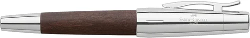 Miniatura 3 de Faber-Castell e-motion Pluma estilográfica, Madera y Cromo Marrón Oscuro - Extra Fina Madera de pera marrón oscuro