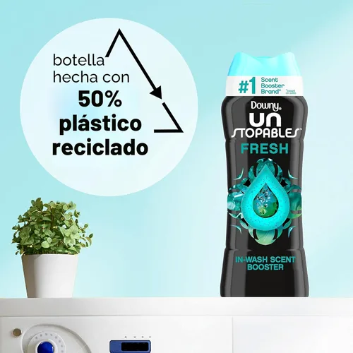 Miniatura 8 de Downy Unstopables - Perlas potenciadoras de aroma para lavar la ropa, frescas, 18.2 onzas