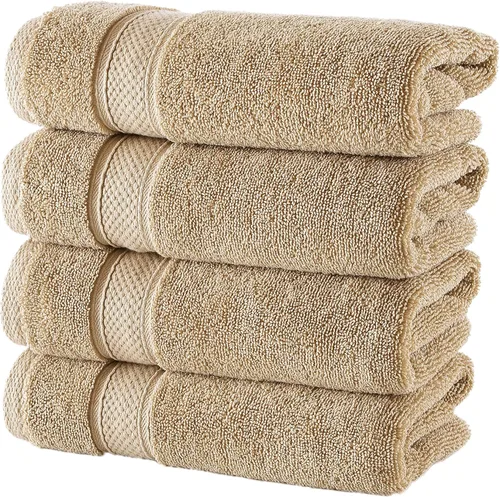Miniatura 15 de NOVA Luxury Linen - Juego de toallas turcas de calidad hotelera para baño (juego de 6 piezas de toallas, azul cielo)