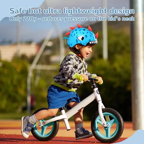 Miniatura 4 de Casco de bicicleta para niños, casco deportivo para niños de 2 a 4 años de edad, para auto equilibrado, triciclo, scooters, bicicleta y otros