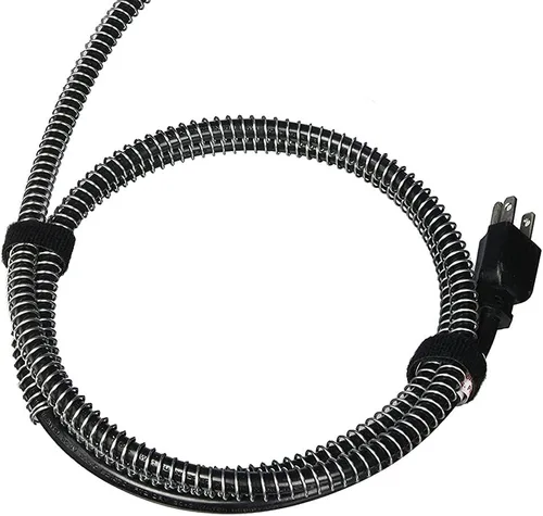 Miniatura 5 de Farm Innovators, Inc. descongelador convertible de 1250 vatios para tanque flotante y sumergible de aluminio, con cable a prueba de mordiscos