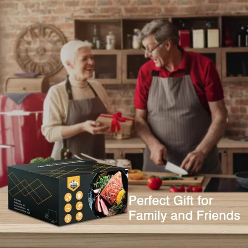 Miniatura 7 de SHINESTAR Prensa de plancha de hierro fundido con cúpula de fusión de 12 pulgadas para piedra negra, perfecta para tocino, hamburguesa, panini