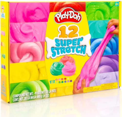 Miniatura 9 de Play-Doh Juego variado de 12 unidades de Playdoh súper elástico, regalos para niños, juguetes populares, recuerdos de fiesta para edades de 8 a 12