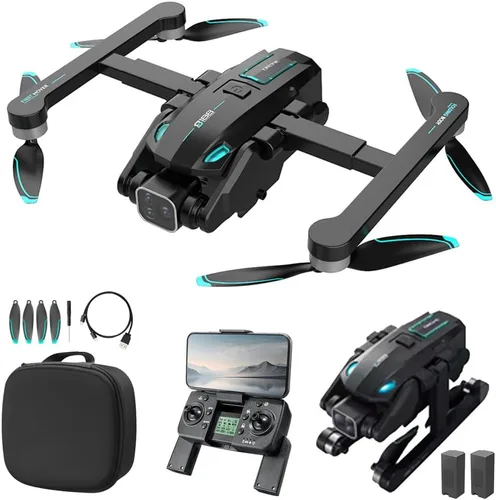 Dron GPS S188 con cámara 8K para adultos, FPV RC Quadcopter con motor sin escobillas, transmisión WiFi 5G, evitación de obstáculos, flujo óptico,