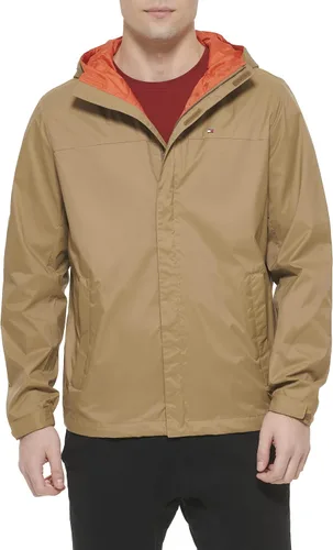 Miniatura 25 de Tommy Hilfiger Chaqueta impermeable con capucha, transpirable, ligera, para hombre