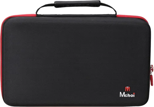 Miniatura 3 de Mchoi Estuche rígido para mezclador VTech Kidi Star DJ/Kidi DJ Mix, pequeño mezclador de DJ con bolsillo de malla para cable, guía de usuario, Negro