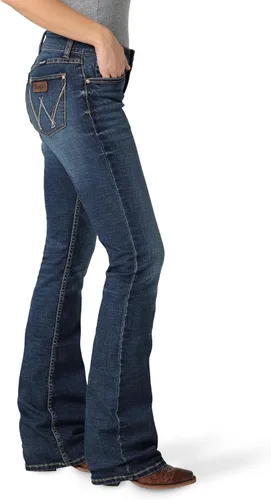 Miniatura 2 de Wrangler Jeans para mujer Cash de tiro medio con dobladillo ventilado Ultimate Riding