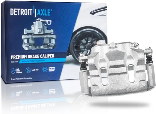 Miniatura 152 de Detroit Axle - 4 pinzas de freno para Honda Element 2003-2011 Pinzas de freno de disco con soportes 2004 2005 2006 2007 2008 2009 2010 reemplazo