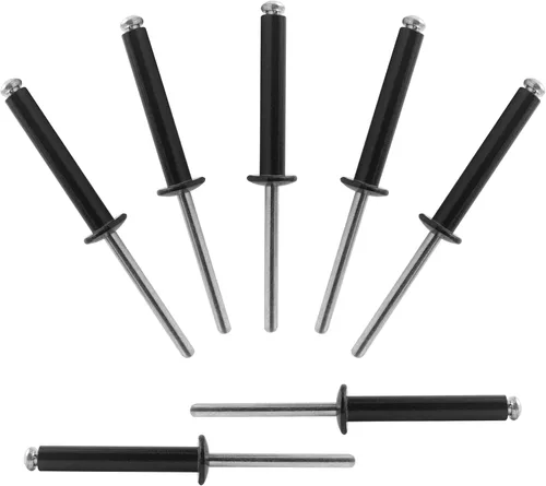 Miniatura 31 de ALLCLEAN 50 piezas de remaches ciegos profesionales de acero inoxidable de 1/4" x 1/2", remaches POP de 6,4 x 12 mm, agarre y mandril de acero