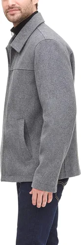 Miniatura 3 de Dockers Chaqueta de mezcla de lana para hombre con babero acolchado