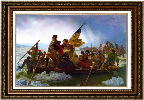ELITEART - Washington Crossing the Delaware por Emanuel Gottlieb Leutze pintura al óleo de reproducción de pinturas al óleo giclée impresiones en