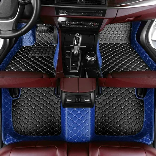 Miniatura 16 de Alfombrillas personalizadas para automóvil compatibles con todos los modelos, sedán, SUV, Coupé, camión, deportes, 1996-2024, de cuero, cobertura