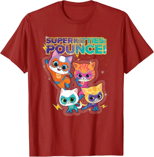 Miniatura 58 de Disney Junior SuperKitties Pounce! Camiseta de equipo completo, talla S
