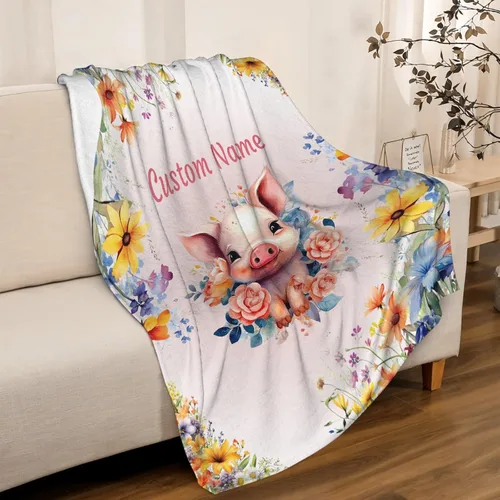 Miniatura 25 de La manta de elefantes es súper suave y cálida, la manta de franela ligera es para uso en todas las estaciones, una gran opción para regalos de 40 x