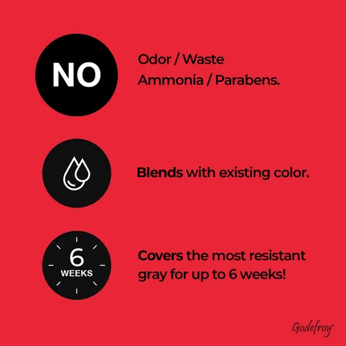 Miniatura 4 de Kit profesional de coloración de cabello, marrón oscuro, 4 aplicaciones