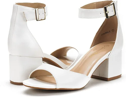 Miniatura 2 de DREAM PAIRS - Sandalias de tacón grueso y bajo para mujer