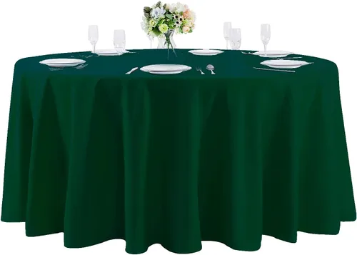 Miniatura 61 de Cupuamon - Mantel rectangular de 60 x 84 pulgadas, tela de poliéster lavable para decoración de bodas, fiestas, cenas y banquetes