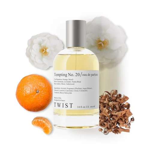 Miniatura 46 de Twist Wood No. 28 - Eau De Parfum Inspirado en T. Ford Oud Wood, Perfume de Larga Duración para Hombres y Mujeres, Sin Parabenos, Vegano