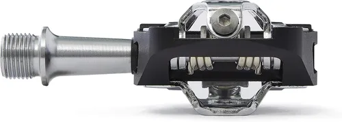 Miniatura 8 de Rock Garden Pedal plano - Pedales de bicicleta MTB sin clip compatibles con SPD Rojo
