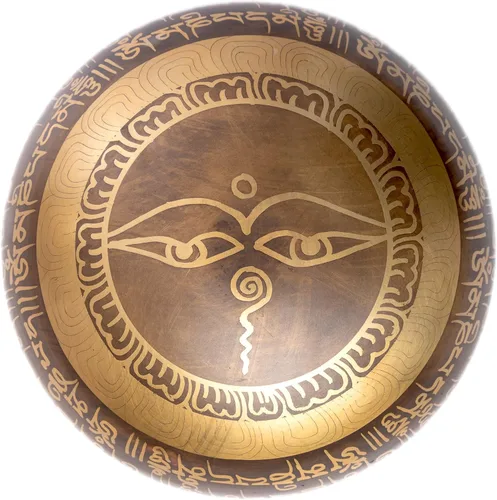 Miniatura 3 de HIMALAYAN BAZAAR - Juego de cuencos tibetanos de 4 pulgadas, fácil de tocar, auténtico, hecho a mano para meditación, sonido de 7 chakras, curación