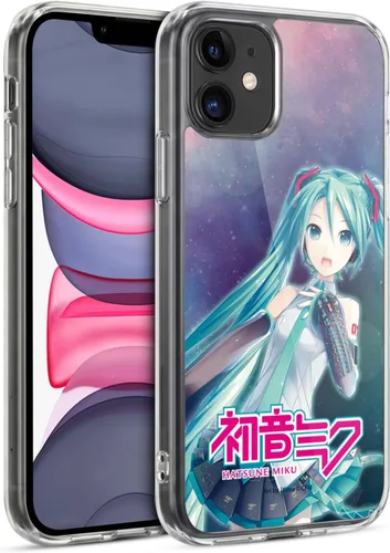 Miniatura 61 de Head Case Designs Licencia Oficial Hatsune Miku Gráficos Lindos Carcasa de Gel [Protección de Grado Militar] Compatible con Apple iPhone 7