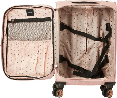 Miniatura 8 de kensie Hudson Softside - Juego de equipaje giratorio de 3 piezas Rosa Hudson Softside - Juego de equipaje giratorio de 3 piezas